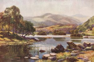 Rydalmere (färg litho) av Ernest William Haslehust
