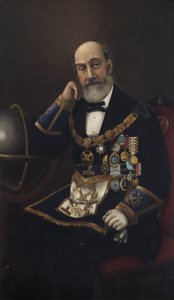 John Morant Hervey, storsekreterare, 1875 av Ernest de Cleichen von Tettenborn