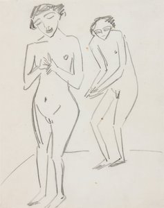 Man och kvinna av Ernst Ludwig Kirchner