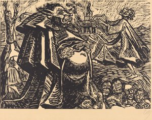 God Belly, 1921. av Ernst Barlach