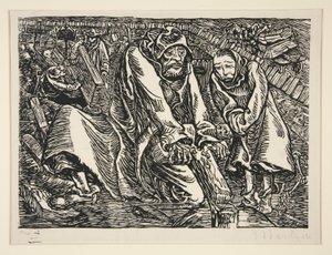 Kors- och gravrövare av Ernst Barlach