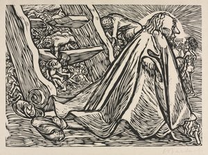 Guds förvandlingar: Den gudomliga tiggaren av Ernst Barlach