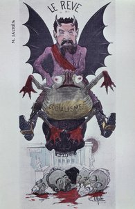 M. Jaures dröm, 1906 av Ernst Emmanuel Muller