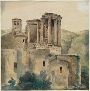 Vestas tempel i Tivoli av Ernst Fries