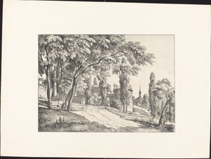 Ingång till klostergården av Ernst Fries