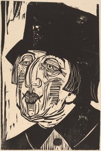 Annette Kolb, 1926. av Ernst Ludwig Kirchner