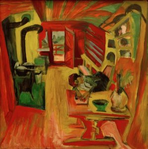 Det alpina köket av Ernst Ludwig Kirchner