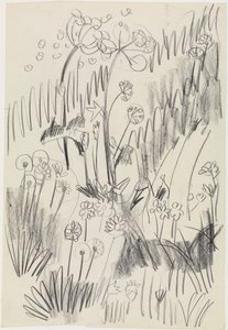 Blomsteräng av Ernst Ludwig Kirchner
