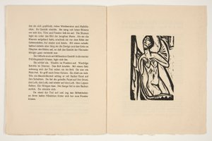 Kanoninnan och döden. Illustrationer till en roman av Alfred Doeblin av Ernst Ludwig Kirchner