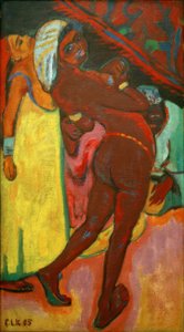 Den svarta dansaren av Ernst Ludwig Kirchner
