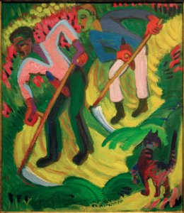 E.L. Kirchner, Mower, bröderna Müller av Ernst Ludwig Kirchner
