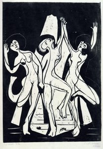 Färgernas dans av Ernst Ludwig Kirchner