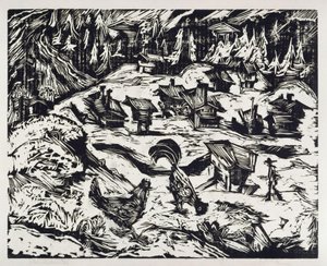 Vårfrukyrkan av Ernst Ludwig Kirchner