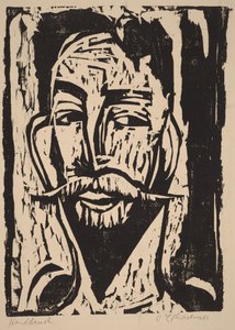 Prof. dr Graef, avdelningschef av Ernst Ludwig Kirchner