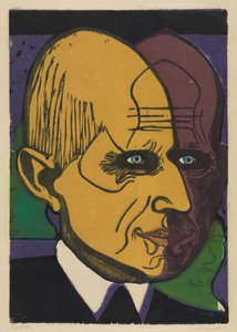 Chef Dr. Bauer av Ernst Ludwig Kirchner