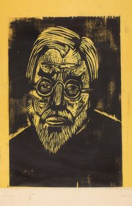 Chef för Jakob Bosshart. 1921 av Ernst Ludwig Kirchner