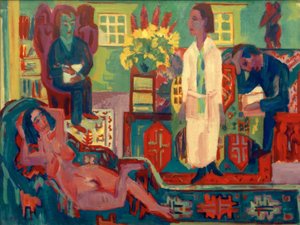 Modern Bohemian av Ernst Ludwig Kirchner