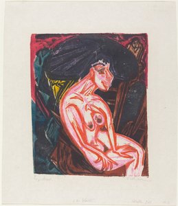 Peter Schlemihls underbara berättelse: Den älskade av Ernst Ludwig Kirchner