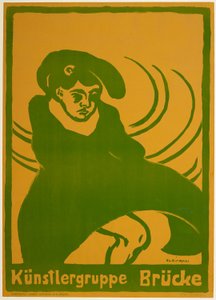 Affisch för Bron av Ernst Ludwig Kirchner