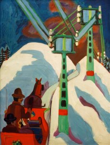 Slädtur av Ernst Ludwig Kirchner