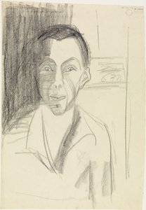 Självporträtt av Ernst Ludwig Kirchner