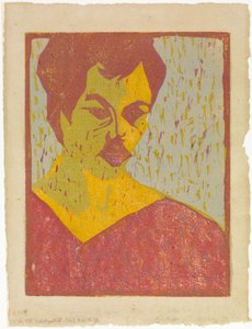 Självporträtt av Ernst Ludwig Kirchner