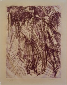 Erbjuder cocotte av Ernst Ludwig Kirchner