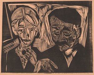 Det gifta paret Müller av Ernst Ludwig Kirchner