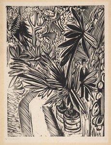 Växthus. Jena av Ernst Ludwig Kirchner