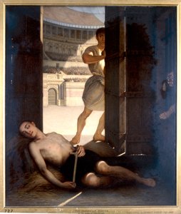 "En kristen martyr", 1863 av Ernst Slingeneyer