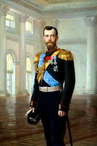 Porträtt av kejsar Nicholas II, 1900