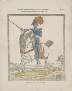 Willem-Frederik-George-Lodewijk, Prins av Orange / fältmarskalk av den holländska armén mot myteristerna (titel på objekt) av Erve Wijsmuller