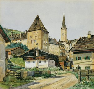 Stads- och vårdtorn i Kitzbühel av Erwin Pendl