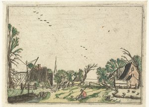 By Små landskap (serietitel) av Esaias van de Velde
