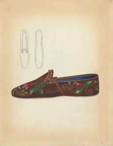 Damens tofflor av Esther Hansen