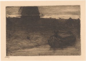 Båt på en kanal