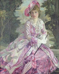 Adelaide Stanley som Kate (olja på duk)