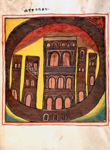 Byggnaderna i Lalibela, Etiopien