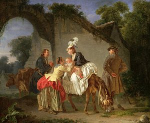 Avsked till sjuksköterskan, 1776-77