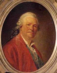 Porträtt av Ritter Christoph Willibald von Gluck (1714-1787) Tysk kompositör Målning av Etienne Aubry (1745-1781) 1700-talet. Dämpa. 0,62x0,52 m.