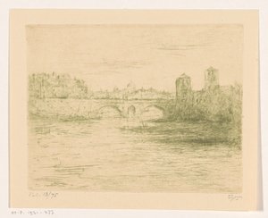Tibern, Rom av Etienne Bosch (signed by artist)