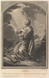Saint Jude, 1726. av Etienne Brion