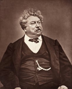 Alexandre Dumas fransk romanförfattare och dramatiker, 1802-1870, ca. 1876. av Etienne Carjat