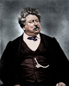 Alexandre Dumas den äldre, fransk romanförfattare och dramatiker, c1850-1870