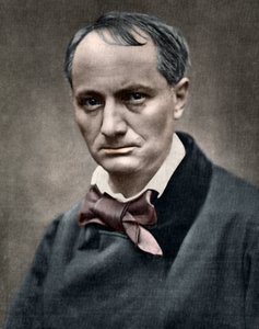 Charles Baudelaire (1821-1867), fransk författare (foto)