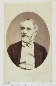 Delescluze Louis Charles (1809-1871). Journalist, han dömdes flera gånger, till böter och fängelse i Cayenne, för sina demokratiska och socialrevolutionära idéer (1830). Vald till Kommunens råd, medlem av kommittén för... av Etienne Carjat