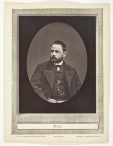 Émile Zola (fransk romanförfattare, dramatiker och journalist, 1840-1902) av Etienne Carjat
