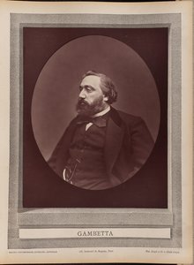 Gambetta av Etienne Carjat