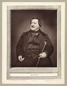 Gioachino Antonio Rossini (italiensk tonsättare, 1792-1868) av Etienne Carjat