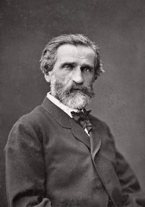 Giuseppe Verdi (1813-1901) 1877 (se även 124001) av Etienne Carjat